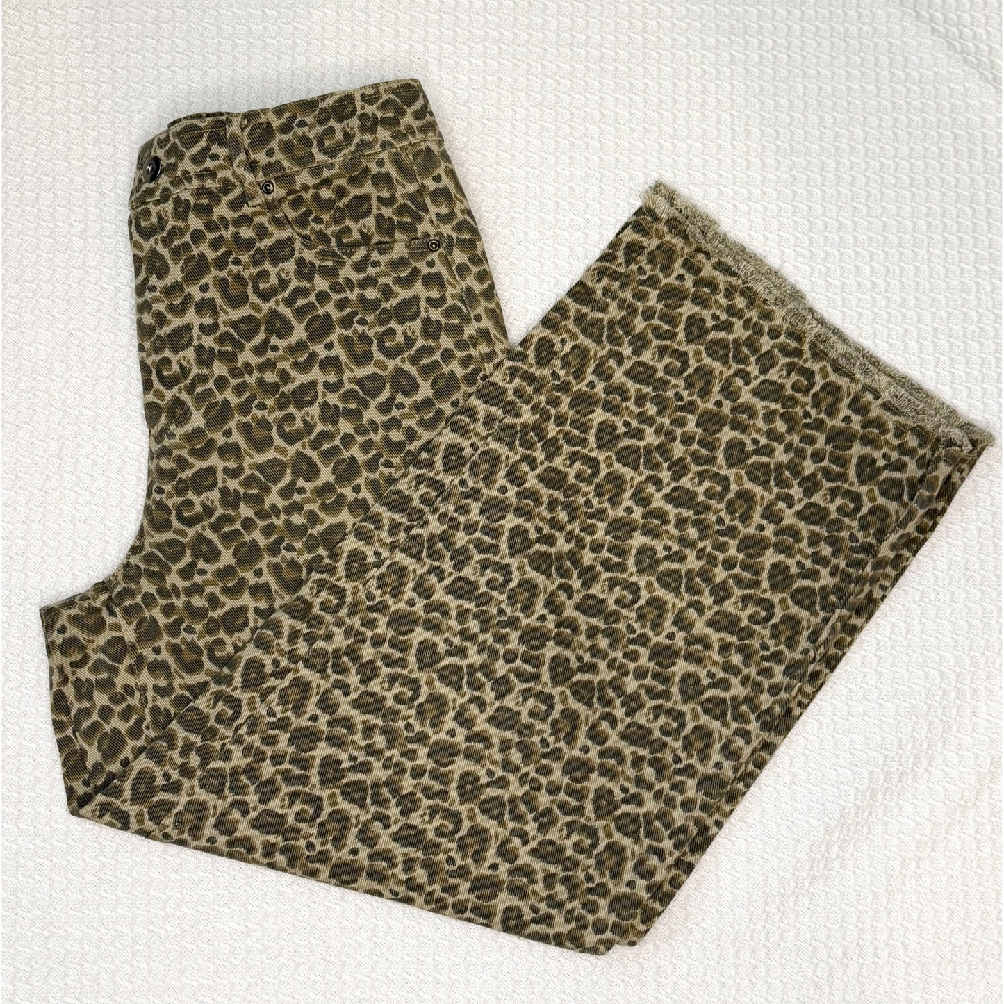 Leopard Straight Pant