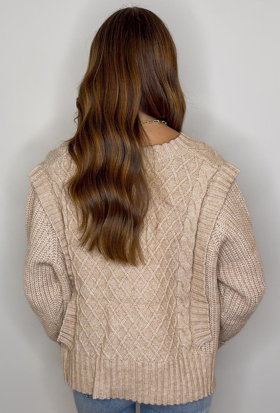 Diamond Knit Sweater