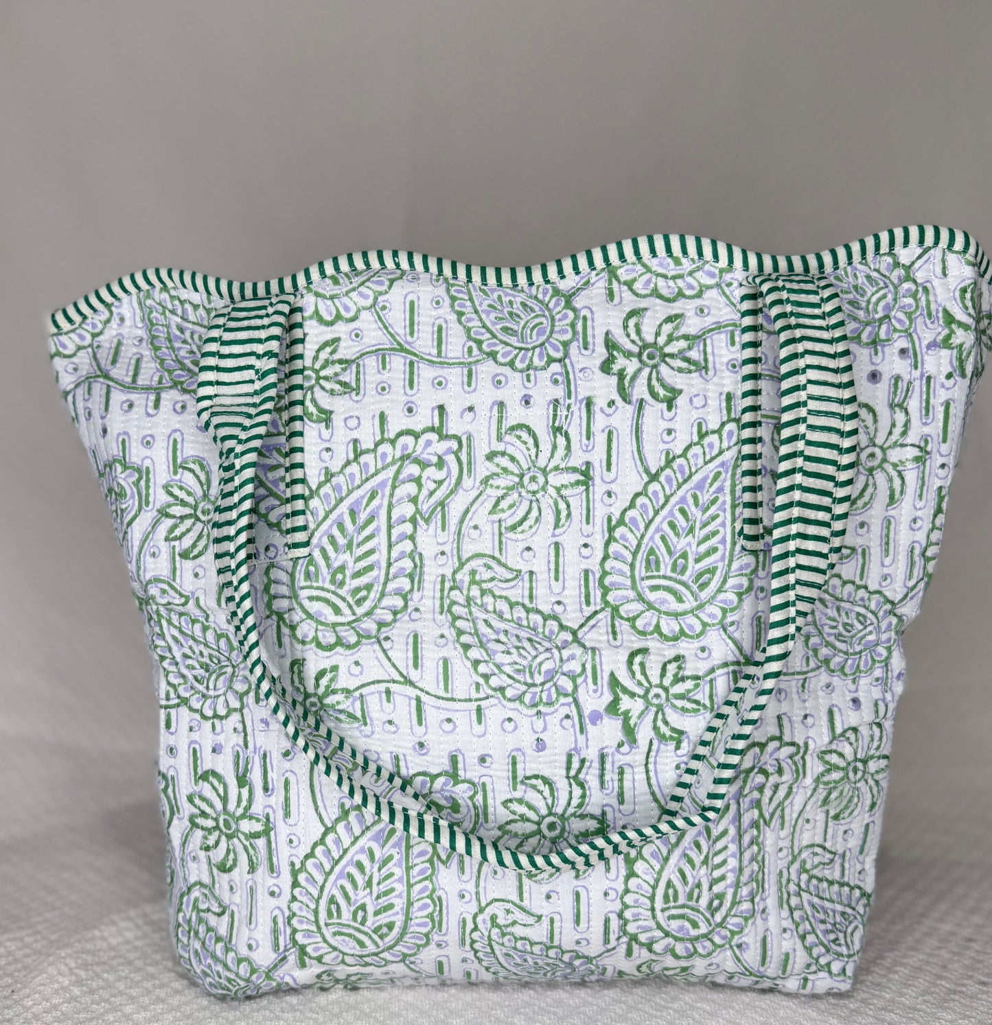 Paisley Garden Tote