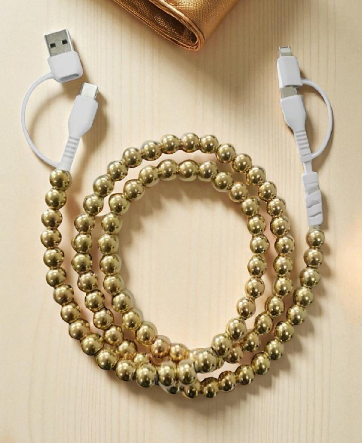 Beaded Phone Charger