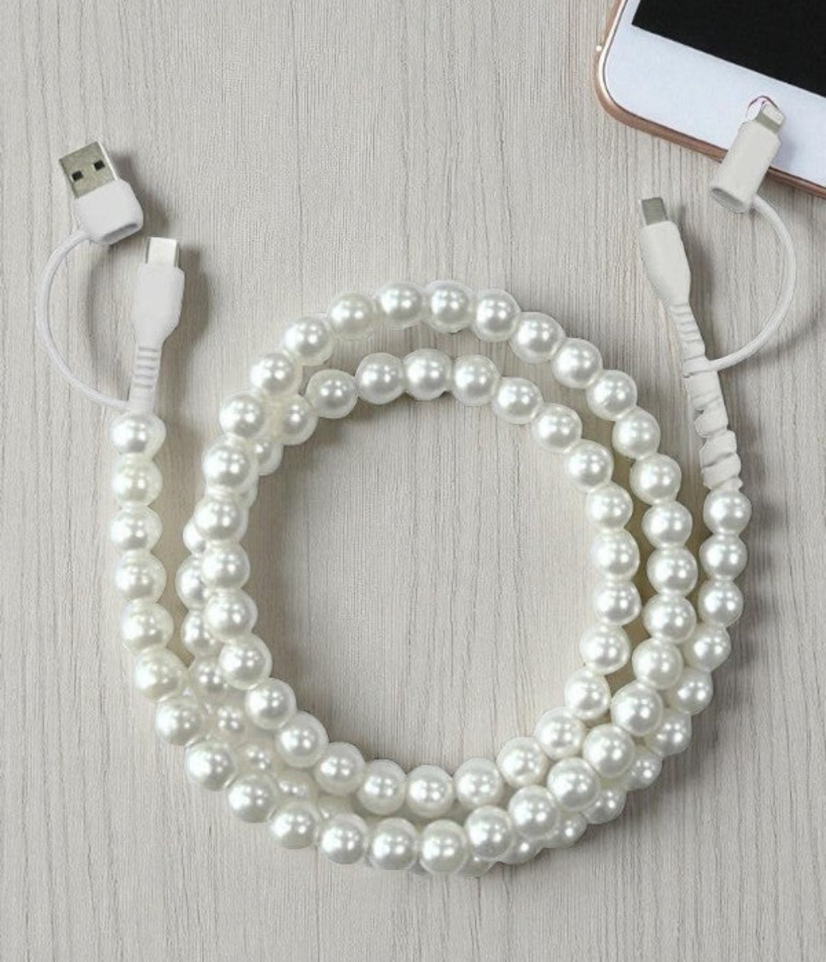 Beaded Phone Charger