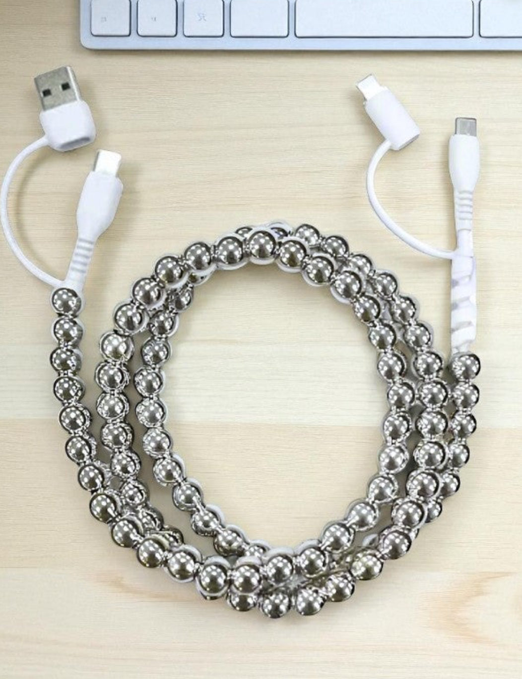 Beaded Phone Charger