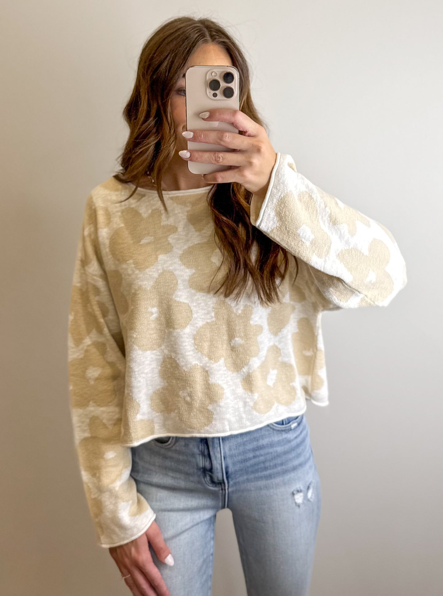 Flower Sweater