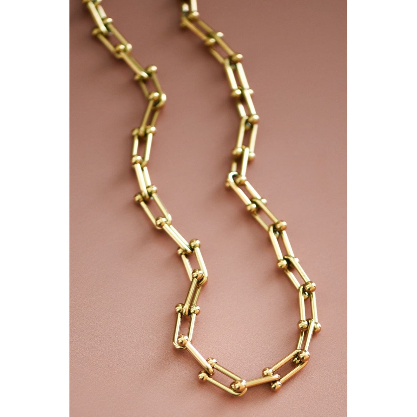 Graduated Link Necklace