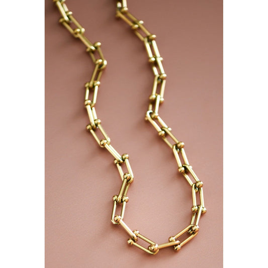 Graduated Link Necklace